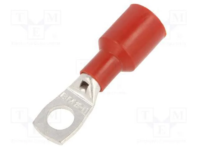 Terminal: anel tubular, M10, : 10,5mm, 25mm2, cer.