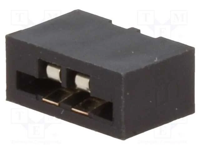 Conector: Ffc/Fpc, Simples, Pin: 2, Non-Zif, Tht, Estanhado, 20mo