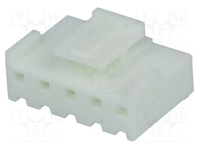 Ficha, Fio-Placa, Fêmea, Vh, 3,96mm, Pin: 5, Sem Contactos, com Cabo