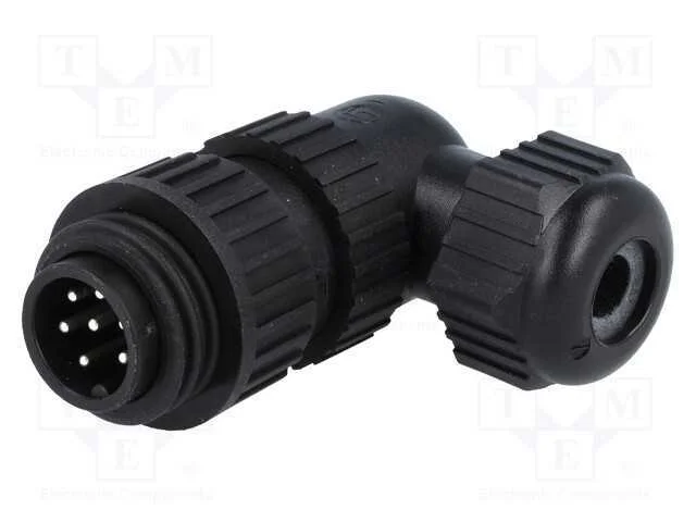 Conector: Redondos, Ficha, Macho, Ip67, Ca, Pin: 7(6+1), 6+Pe, 250v