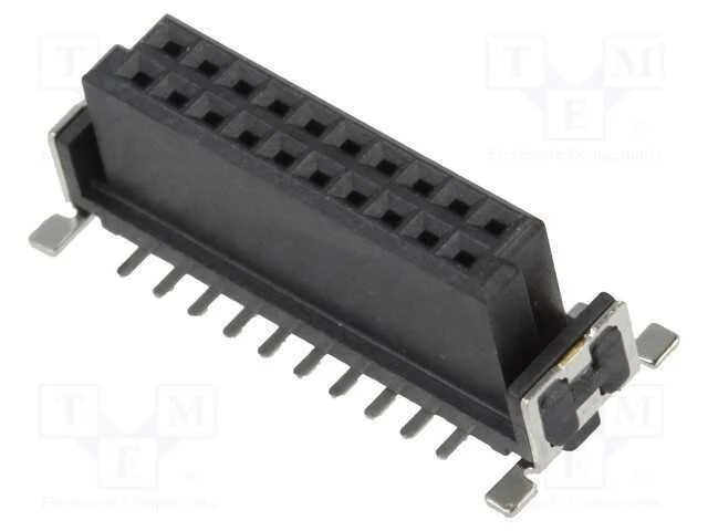 Conector: Placa-Placa, Fêmea, Pin: 20, 1,27mm, -55÷125c, Ul94v-0