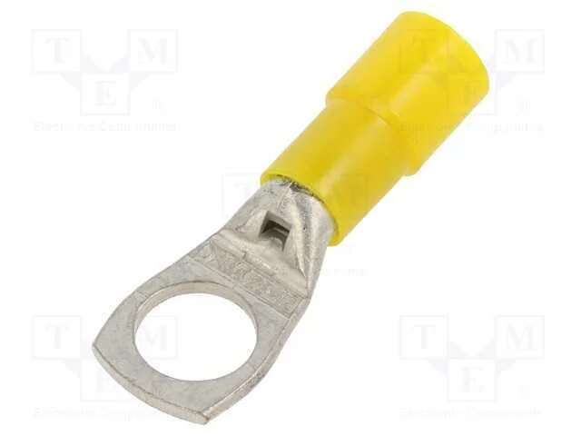 Terminal: anel tubular, M12, : 13mm, 25mm2, cerra.