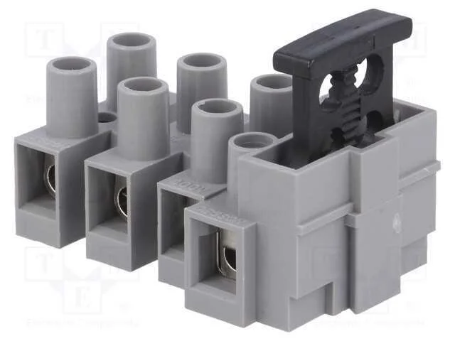 Bloco terminal, terminal parafusado, 0,5÷2,5mm2, .