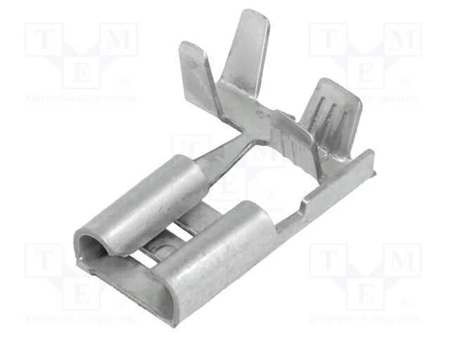 Conetor: plano, 6,3mm, 0,8mm, macho, 1,5÷2,5mm2, .