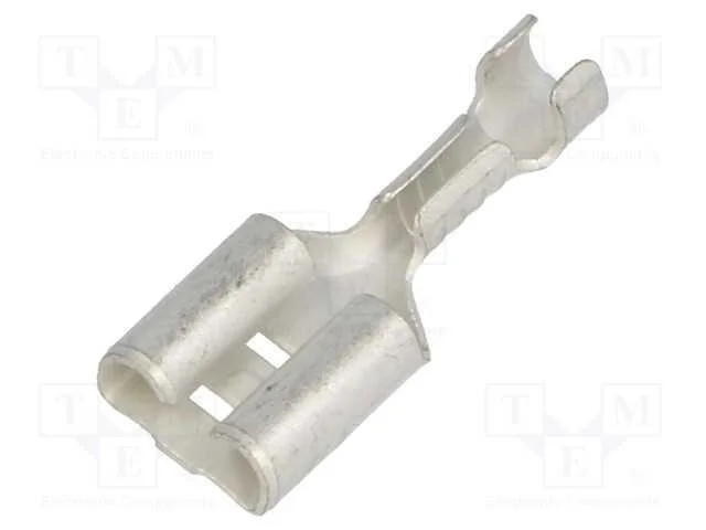 Conetor: plano, 6,3mm, 0,8mm, macho, 0,5÷1mm2, ce.