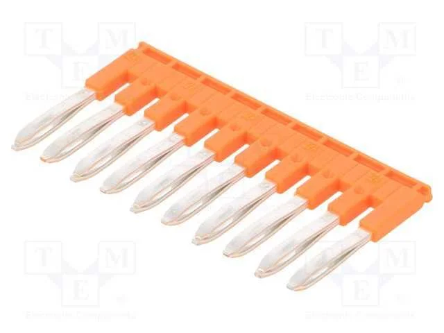 Ponte de Pino, Snk, Faixas: 10, Laranja, Larg: 5,2mm, 600v, Entrelec