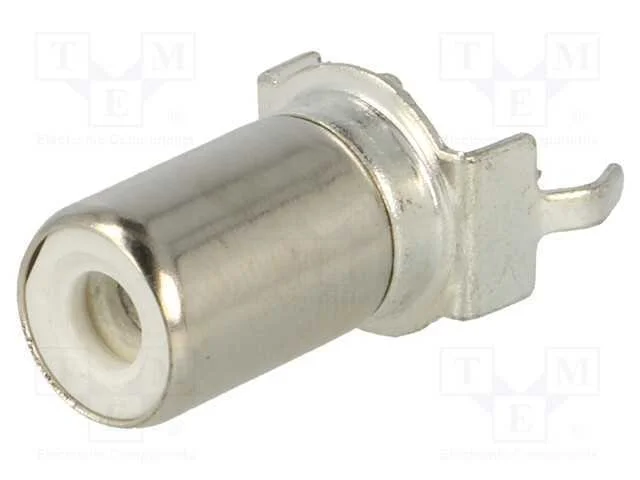 Tomada, Rca, Fêmea, Simples, Tht, Latão, Estanhado, para Pcb