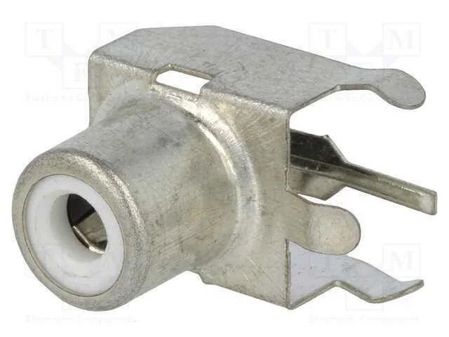 Tomada, Rca, Fêmea, Angulares 90, Tht, Latão, Estanhado, para Pcb