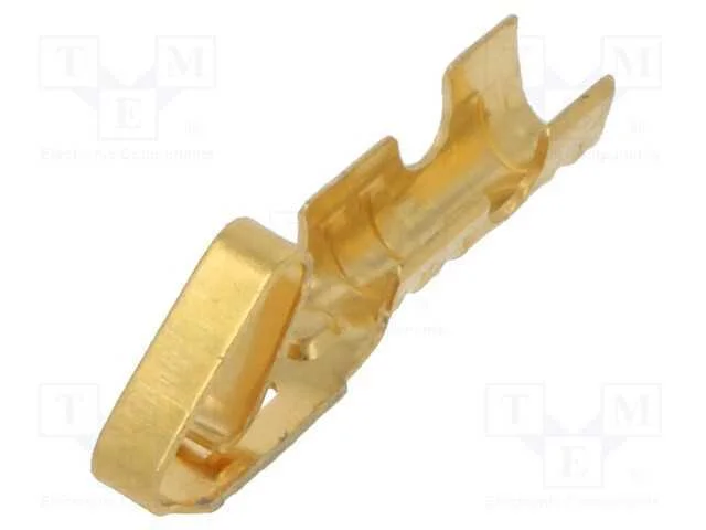 Contacto, fêmea, seletivamente dourado, 30AWG÷22A.