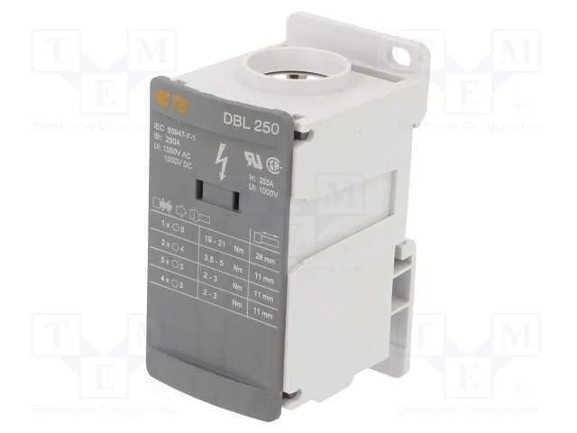 Conector: bloco de distribuição, DBL, faixas: 1, .
