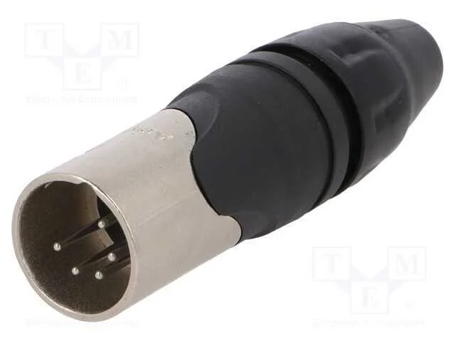 Ficha, Xlr, Macho, Pin: 5, Simples, com Cabo, Solda, Contatos: Latão