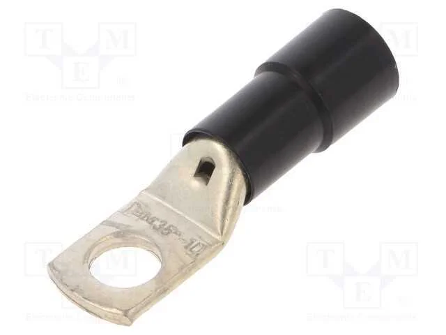 Terminal: anel tubular, M10, : 10,5mm, 35mm2, cer.