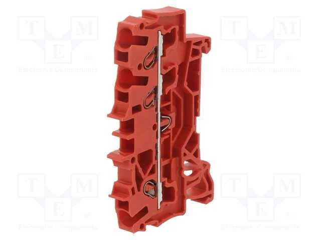 Conector: de Carril, 2002, 2,5mm2, Faixas: 1, Braçadeiras: 3, Ts35