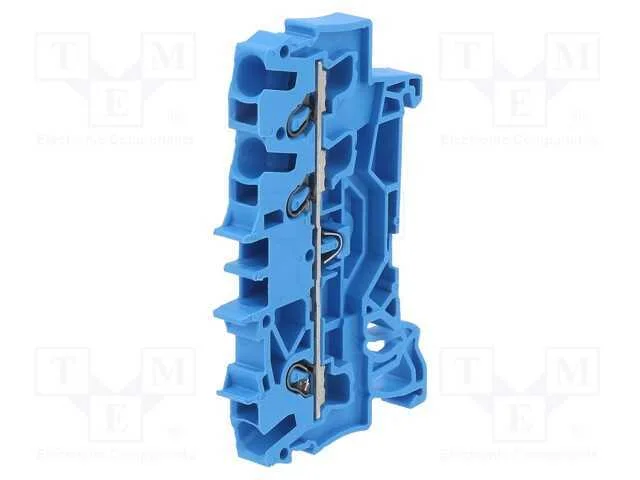 Conector: de carril, 2002, 2,5mm2, faixas: 1, bra.