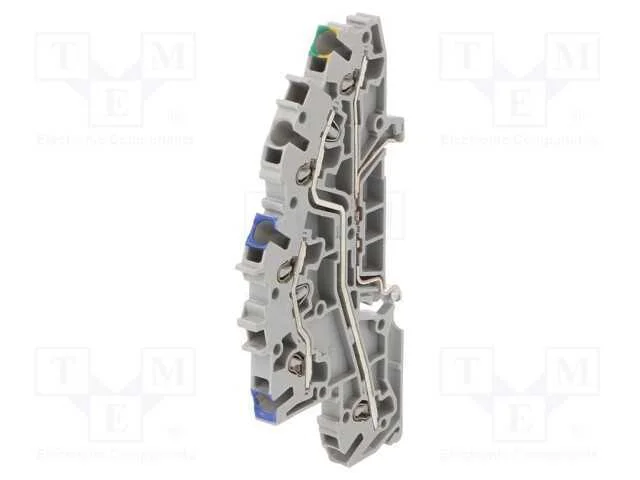 Conector: de carril, 2003, 2,5mm2, faixas: 3, bra.