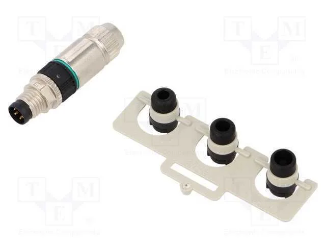 Conector: M8, macho, PIN: 4, simples, com cabo, f.
