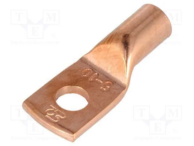 Terminal: anel tubular, M5, 10mm2, cerrar, com ca.