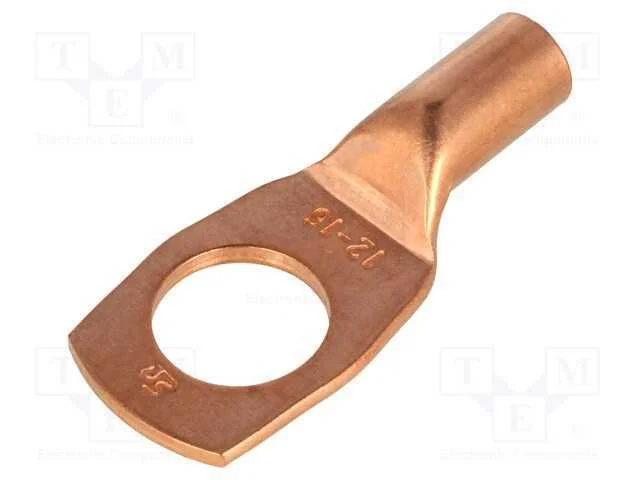 Terminal: anel tubular, M12, 16mm2, cerrar, com c.