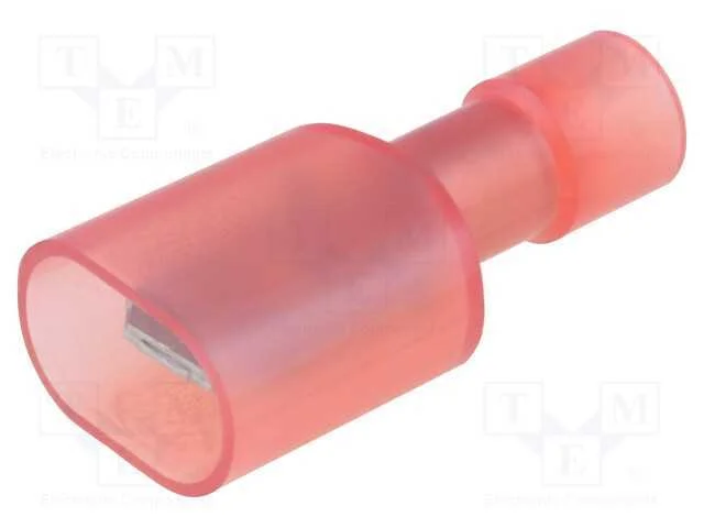 Conetor: plano, 6,3mm, 0,8mm, fêmea, 0,75÷1,25mm2.