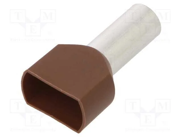 Terminal: rolo, 10mm2, cerrar, com cabo, isolada,.