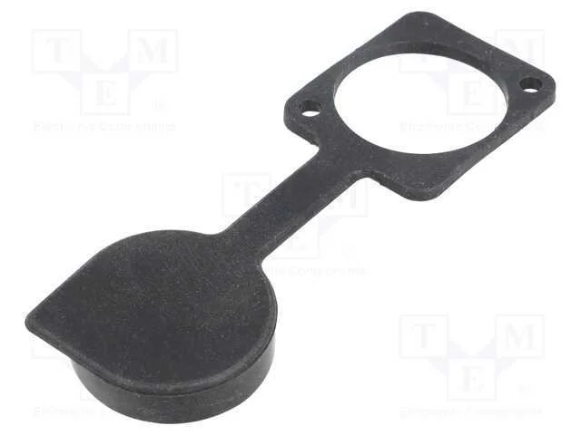 Tampa, preta, norma XLR, 19x24mm, FT