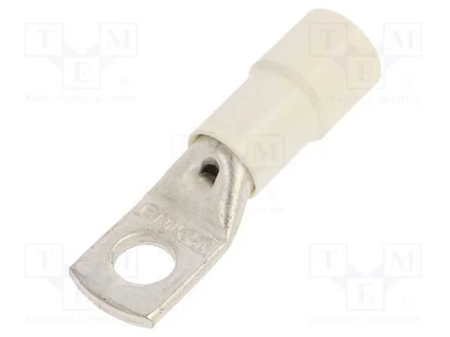Terminal: anel tubular, M10, : 10,5mm, 50mm2, cer.