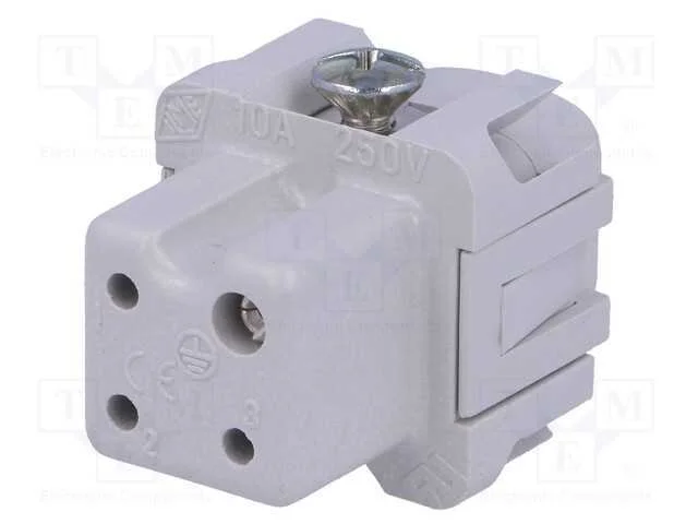 Conector: HDC, inserto de contatos, fêmea, CK, PI.