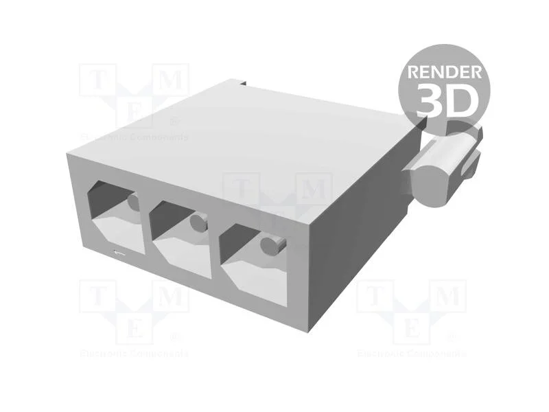 Tomada, fio-placa, macho, Mini Universal MATE-N-L.