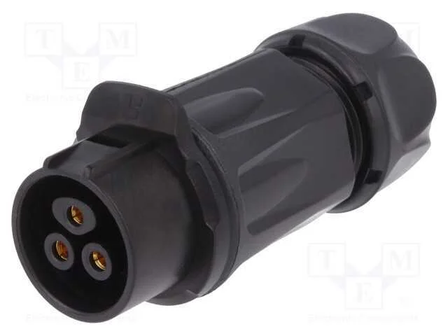 Conector: Redondos, Ficha, Tamanho 20, 02, Fêmea,.