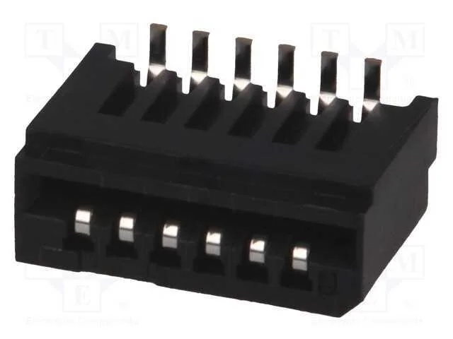 Conector: Ffc/Fpc, Verticais, Pin: 6, Non-Zif, Smt, 0,5a, -25÷85c