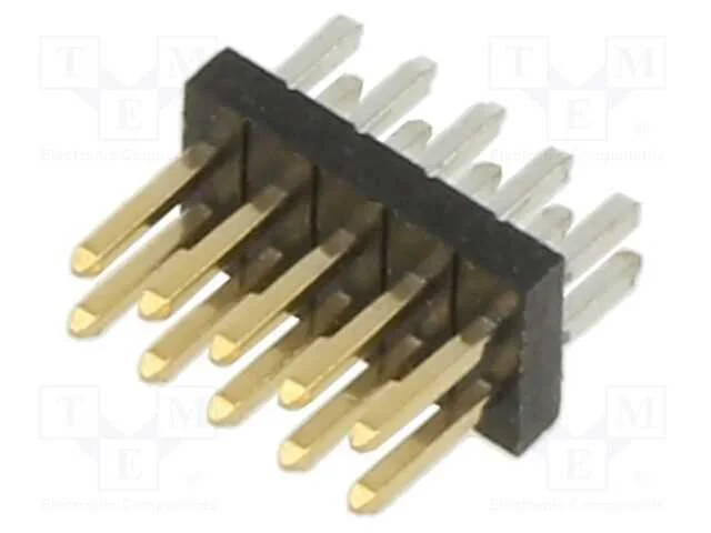 5+5 Pos. Male Dil Vertical Throughboard Conn.