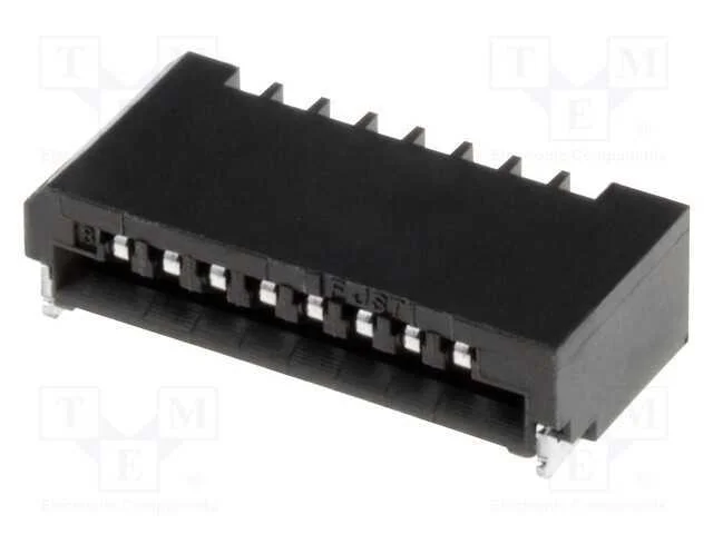 Conector: FFC/FPC, horizontais, PIN: 8, Non-ZIF, .