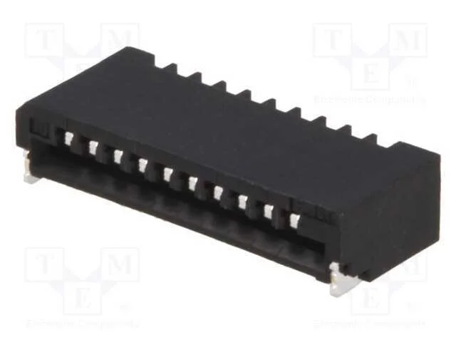 Conector: Ffc/Fpc, Horizontais, Pin: 10, Non-Zif, Smt, 0,5a, 1mm, 50v