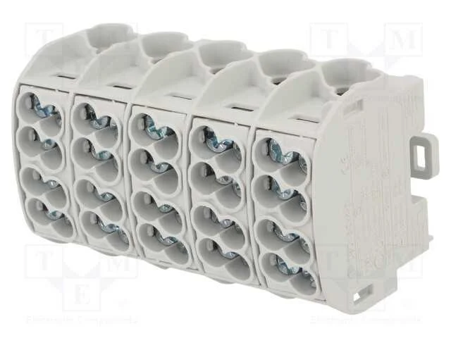 Conector: bloco de distribuição, 25mm2, faixas: 5.