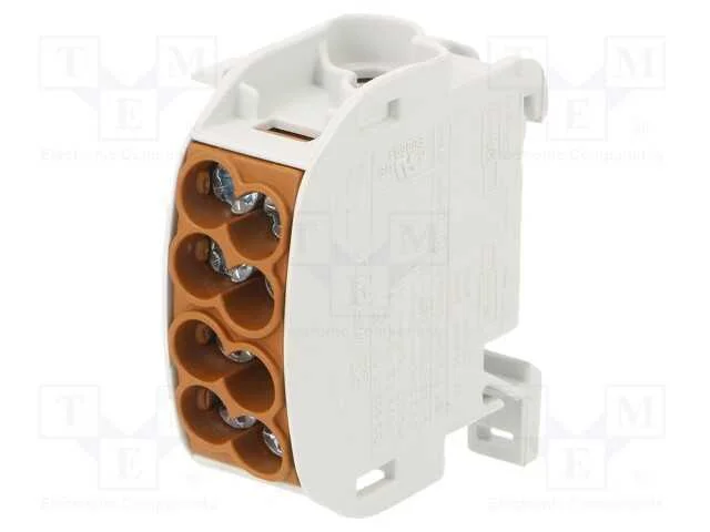 Conector: bloco de distribuição, 25mm2, faixas: 1.