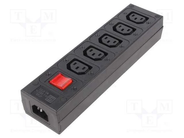 Conector: de alimentação, multiplicador, 10A, 250.