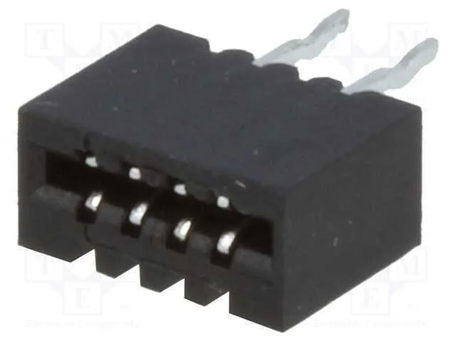 Conector: FFC/FPC, simples, PIN: 4, Non-ZIF, THT,.