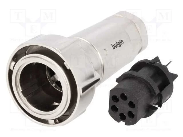 Conector: redondos, ficha, fêmea, PIN: 6, Buccane.