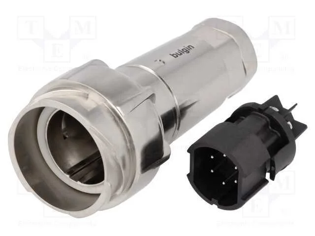Conector: redondos, ficha, macho, PIN: 6, Buccane.