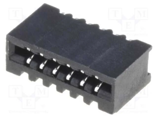 Conector: Ffc/Fpc, Horizontais, Pin: 6, Non-Zif, Smt, Estanhado