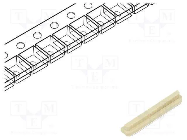 Conector: Placa-Placa, Macho, Pin: 100, 0,5mm, Archer .5, Smt