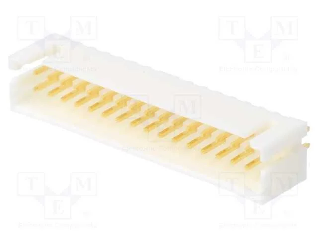 Fio-Fio/Placa, Tomada, Macho, Df1b, 2,5mm, Pin: 34, Tht, para Pcb