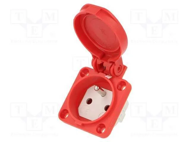 Conector: de alimentação, tomada, 2P+PE, 250VAC, .