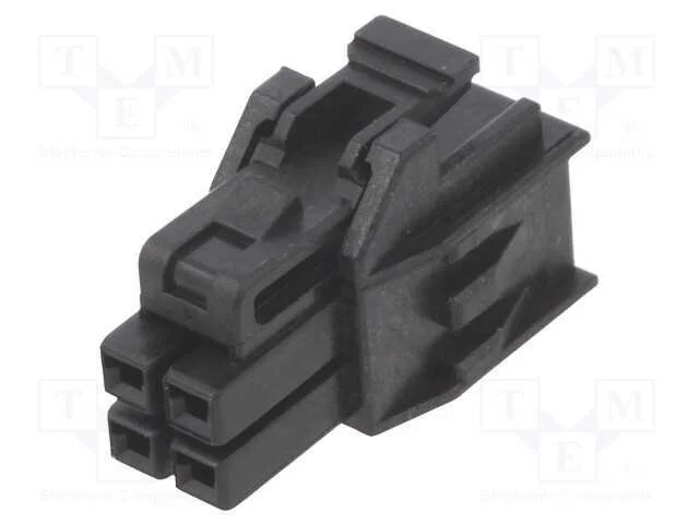 NANO-FIT RCPT HSG DLR 4CKT TPA BLK