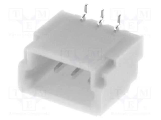 Tomada, Fio-Placa, Macho, Sh,Sr, 1mm, Pin: 3, Smt, 50v, 1a, -25&divide;85c