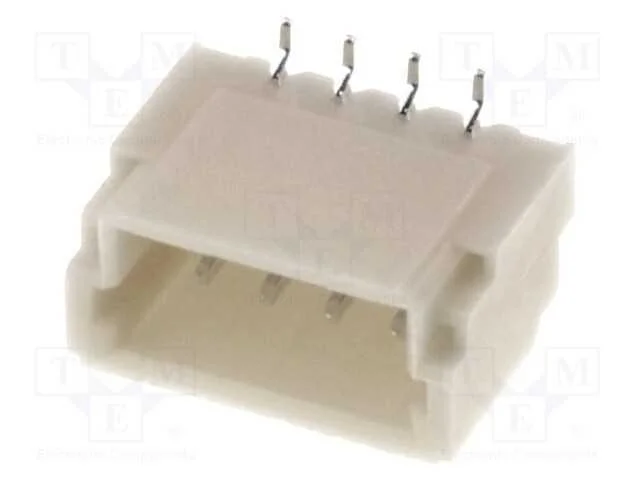 Tomada, Fio-Placa, Macho, Sh,Sr, 1mm, Pin: 4, Smt, 50v, 1a, -25&divide;85c