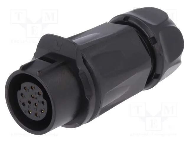 Conector: Redondos, Ficha, Tamanho 20, 02, Fêmea,.