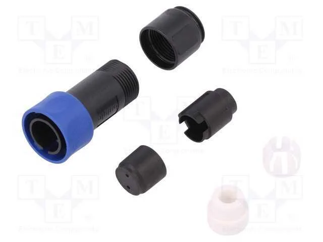 Conector: redondos, ficha, macho, PIN: 2, sem con.