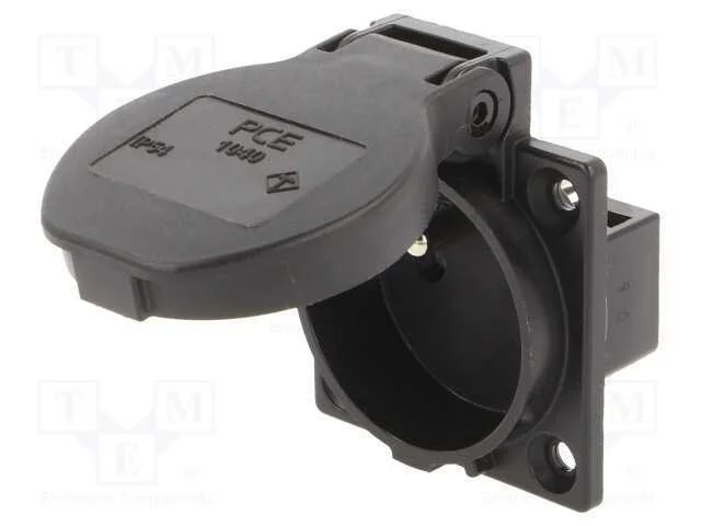 Conector: de alimentação, tomada, 2P+PE, 230VAC, .