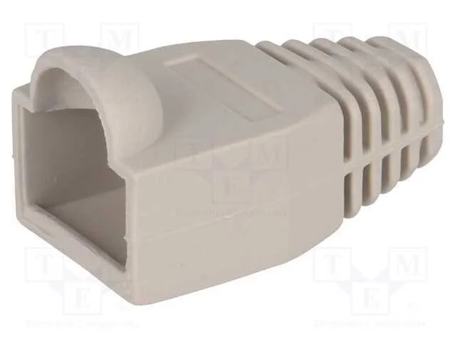 Revestimento de Pino Rj45, 6,5mm, Cinzenta